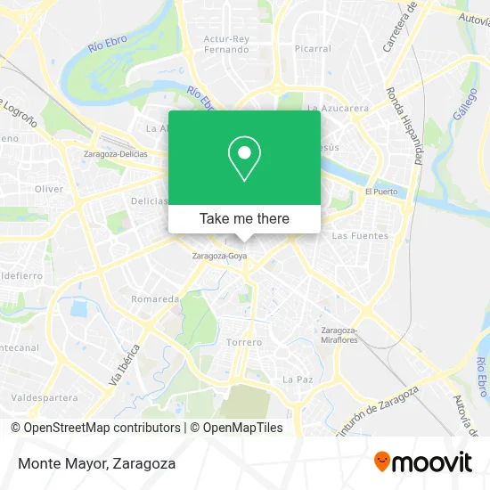 Monte Mayor map