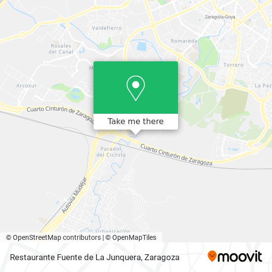 mapa Restaurante Fuente de La Junquera