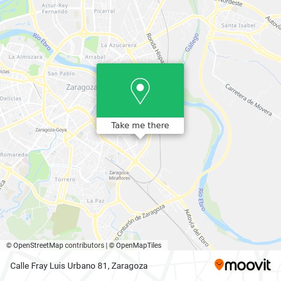 Calle Fray Luis Urbano 81 map