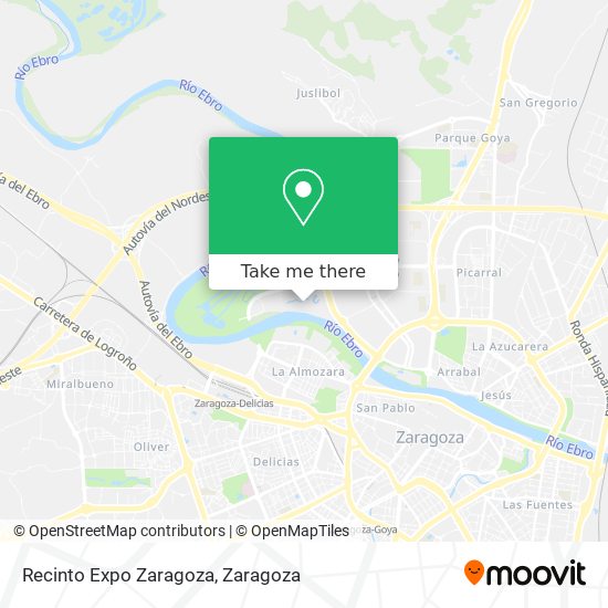 mapa Recinto Expo Zaragoza