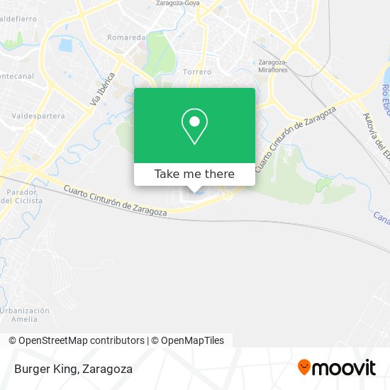 Burger King map