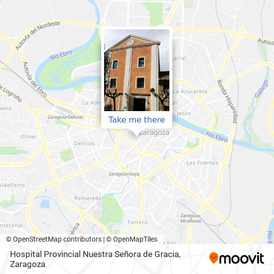 Hospital Provincial Nuestra Señora de Gracia map