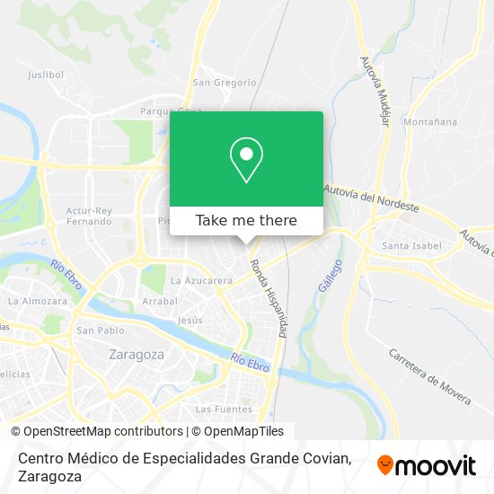 Centro Médico de Especialidades Grande Covian map