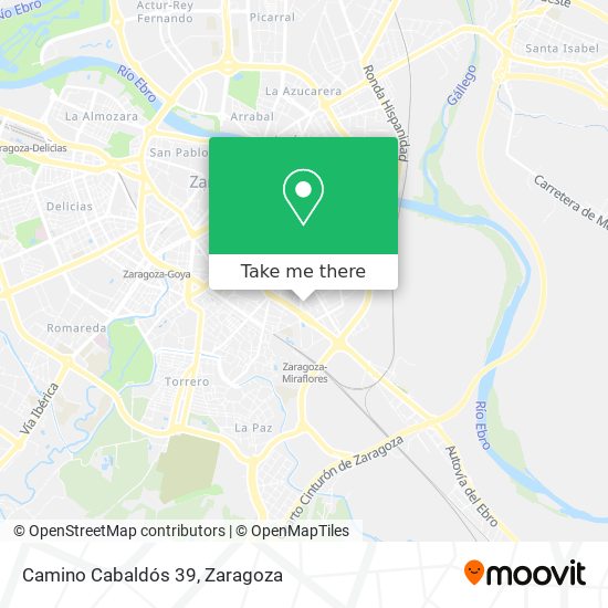 Camino Cabaldós 39 map