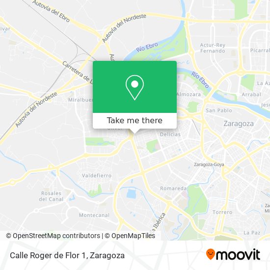 Calle Roger de Flor 1 map