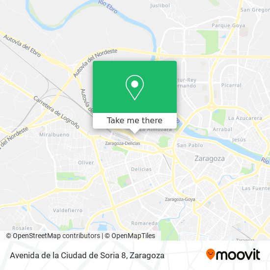 Avenida de la Ciudad de Soria 8 map
