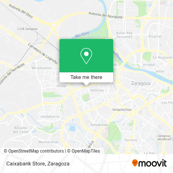 Caixabank Store map