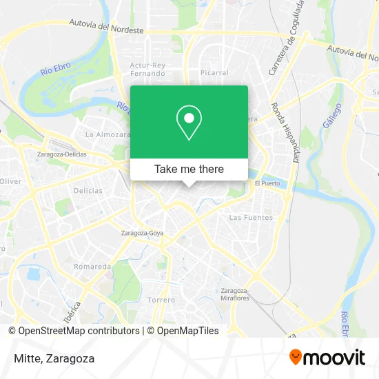 Mitte map