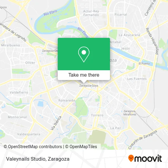 Valeynails Studio map
