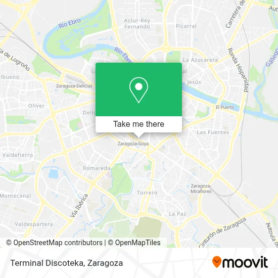 Terminal Discoteka map