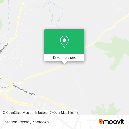 Station Repsol map