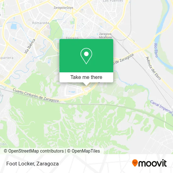 Foot Locker map