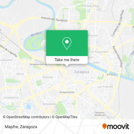 Mapfre map