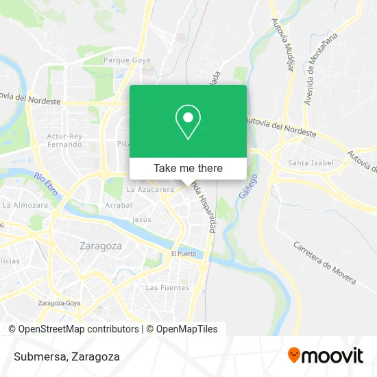 Submersa map