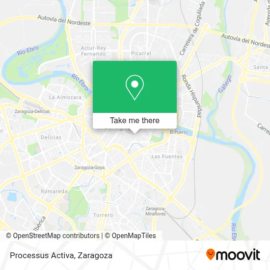 Processus Activa map