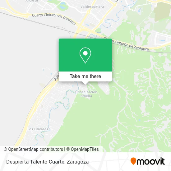 Despierta Talento Cuarte map