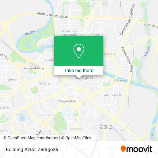 Building Azud map