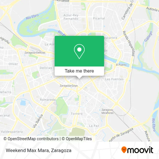 Weekend Max Mara map