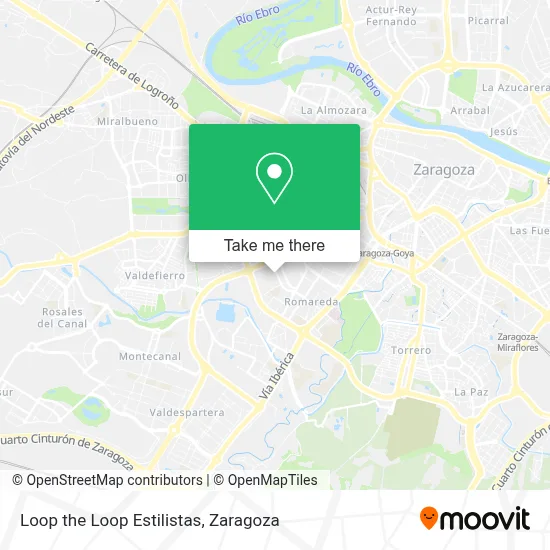 Loop the Loop Estilistas map