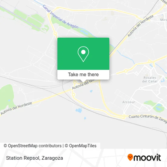 Station Repsol map