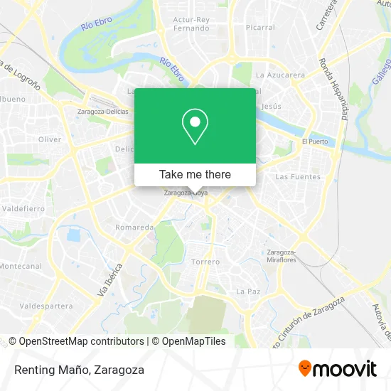 Renting Maño map