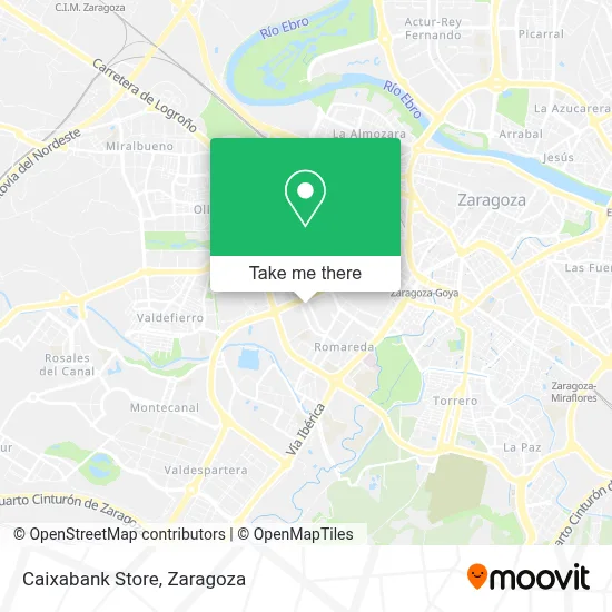 Caixabank Store map