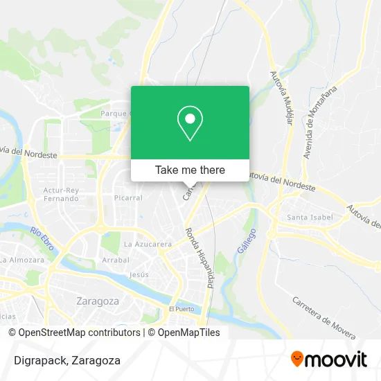 Digrapack map