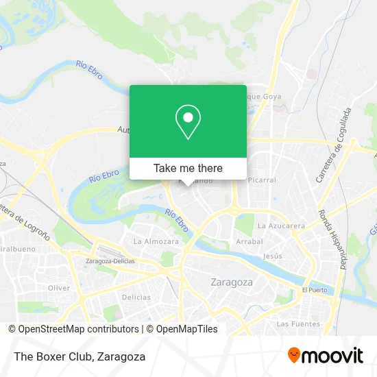 The Boxer Club map