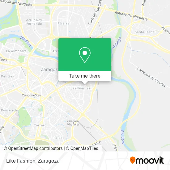 Like Moda map
