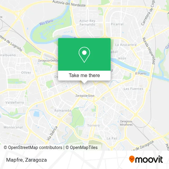 Mapfre map