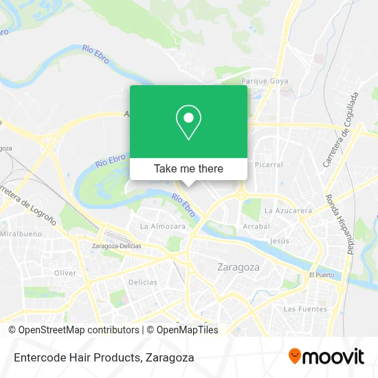 Entercode Hair Products map