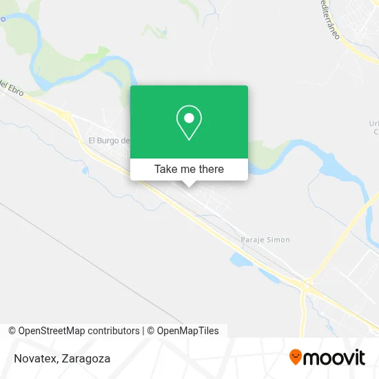 Novatex map