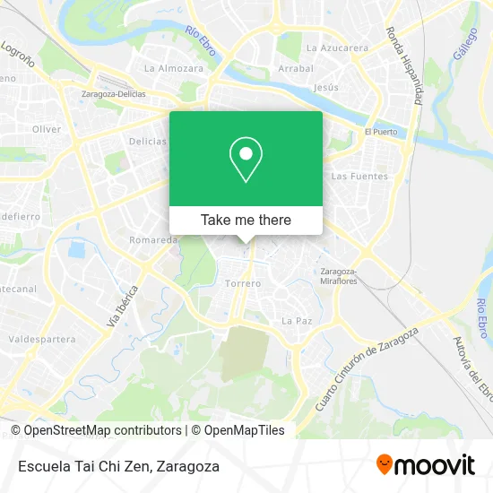 Escuela Tai Chi Zen map