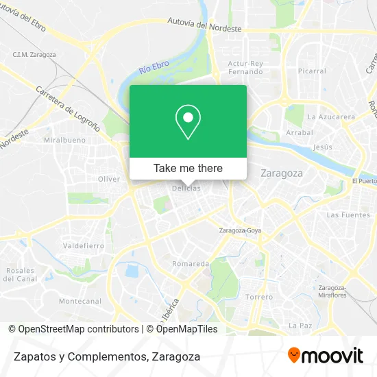 Zapatos y Complementos map