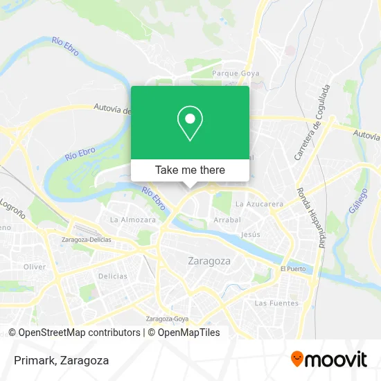 Primark map