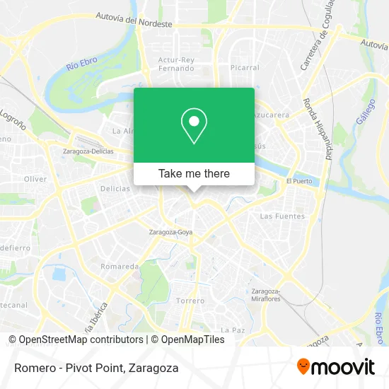 Romero - Pivot Point map