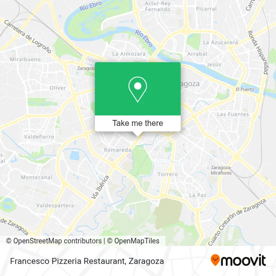 Ristorante Pizzeria Da Francesco map