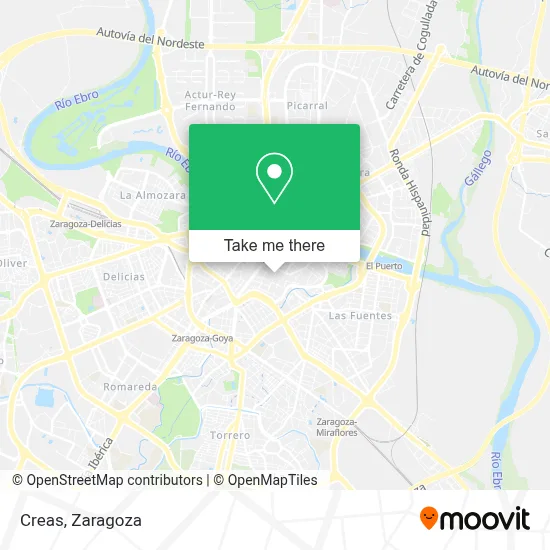 Creas map