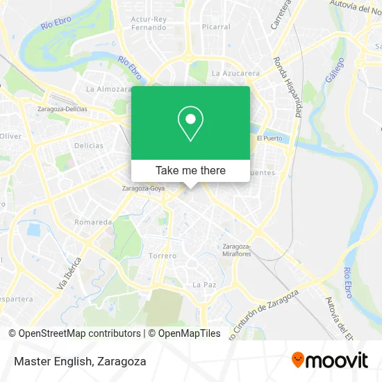 Master English map