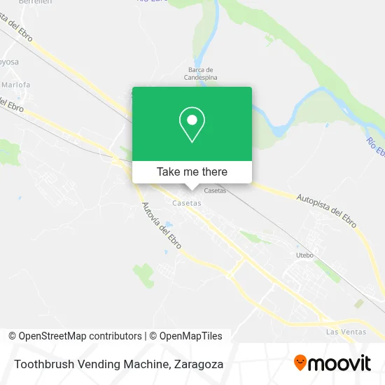 Toothbrush Vending Machine map