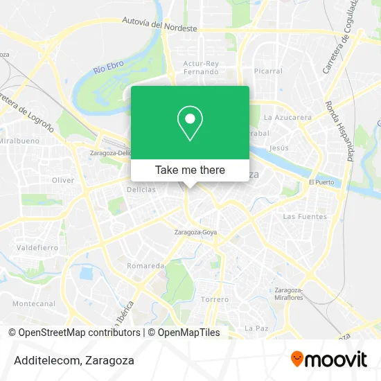 Additelecom map