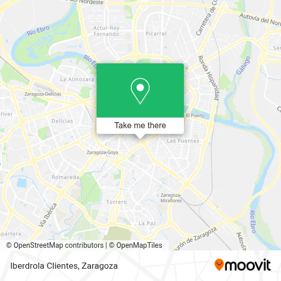 Iberdrola Clientes map