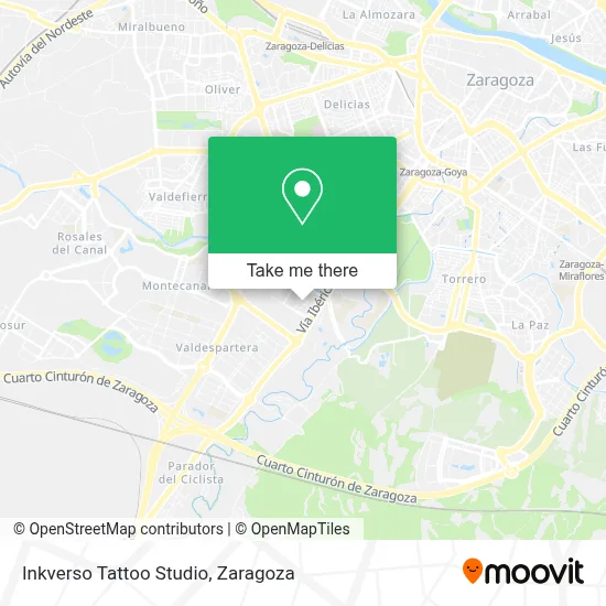 Inkverso Tattoo Studio map