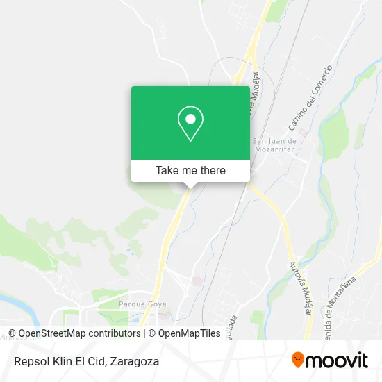 Repsol Klin El Cid map