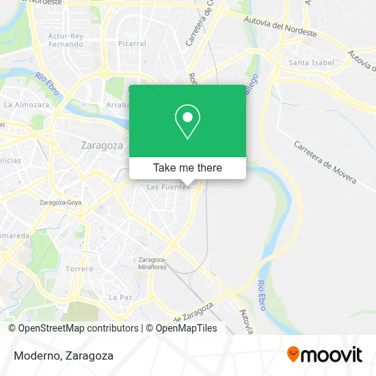 Moderno map