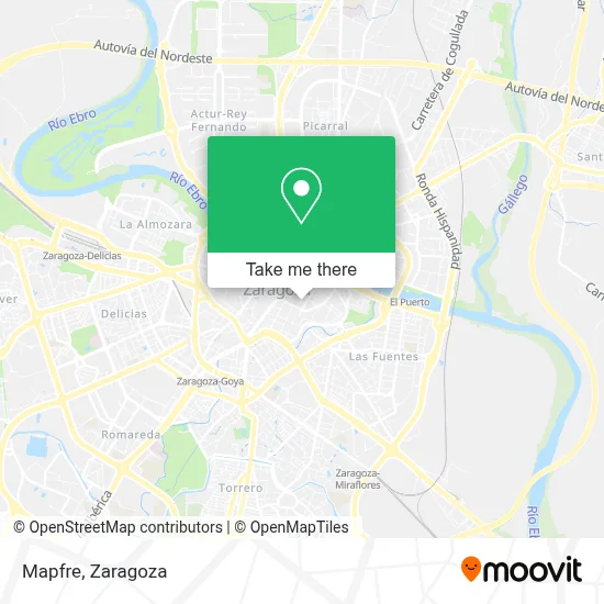 Mapfre map