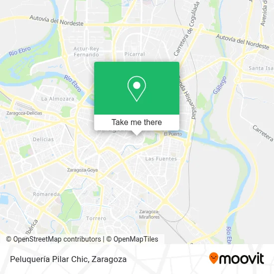 Peluquería Pilar Chic map