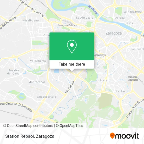 Station Repsol map