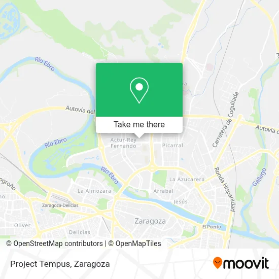 Project Tempus map