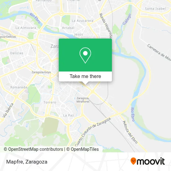 Mapfre map
